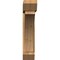 Ekena Millwork Thorton Slat Rough Sawn Bracket w/ Offset Brace, Western Red Cedar, 8"W x 38"D x 38"H BKT0806X38X38THR06RWR - alternate 4